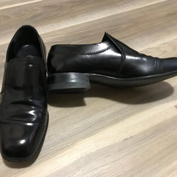 Florsheim Men's Black Dress Shoes Size 9.5 D - Picture 6 of 7